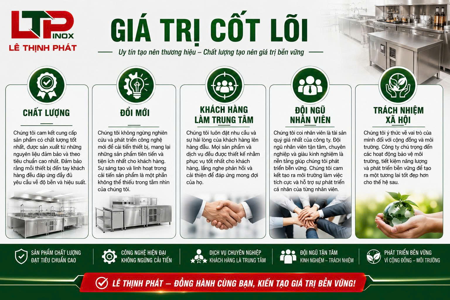 Giá Trị Cốt Lõi Lê Thịnh Phát